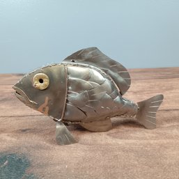 Metal Art Scypture Of A Fish By AKO