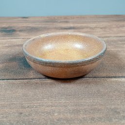 McCoy #1413 USA Bowl Brown Glaze 6.5'