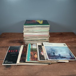 Large Vinyl Record Collection Mix Of Classical Country Jazz