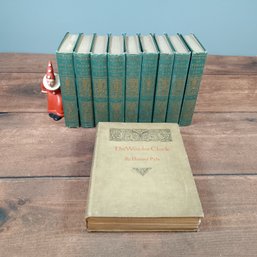 Howard Pyle ' The Wonder Clock' And Ten Volumes Of Edgar Allen Poe