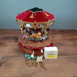 Holiday Creations Carousel With Lights Music