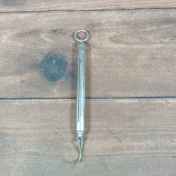 Vintage Brass Salter 6 Inch Fishing/Angling Brass Pocket Spring Scales
