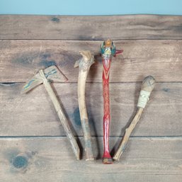 Collection Of Native American Decorative Tomahawks