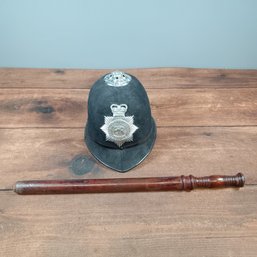 British Bobby Helmet & Club