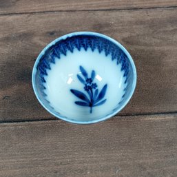 Flow Blue Maestricht Holland Societe Ceramique Bowl