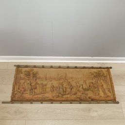 ANTIQUE HAND MADE TAPESTRY SCENE OF VENICE