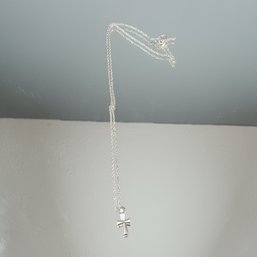 Sterling Silver Cross Necklace
