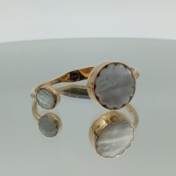 Kate Spade Scalloped Mother Of Pearl Activity Tracker Bangle