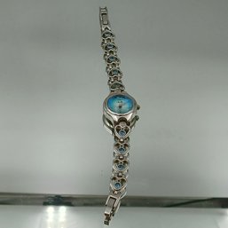 Celo Ladies' Heart Charm Bracelet Watch