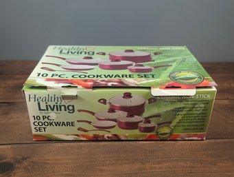 Healthy Living 10pc. Non-Stick Ceramic Cookware Set