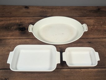 3 Le Creuset Pots And Pans