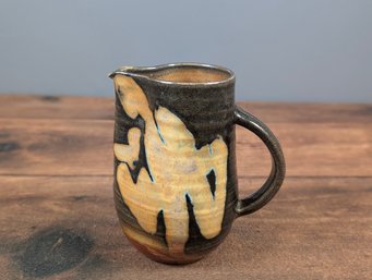 Handmade Studio Art Potter Pitcher - Signed