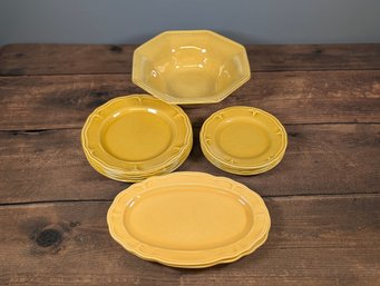 Yellow Dish Set
