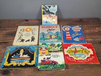 Lot Of Russian Children Books