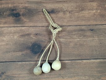 Vintage Bolas Rawhide West Southwest Latin America Lasso Boleadoras