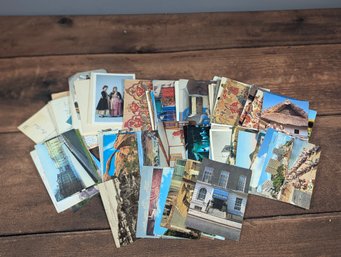 Large Lot Of Used And Unused Post Cards Ephemera