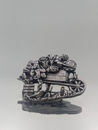 Birds & Blooms 2001 Limited Edition Pewter Garden Brooch