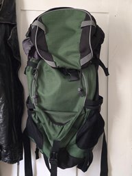 Green And Black Field & Stream Hiking Backpack