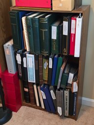 Vintage Oak Finish Particle Board Smaller Bookcase 3 Tier Shelf Unit ONLY