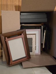 Boxed Lot Of Assorted Picture Frames