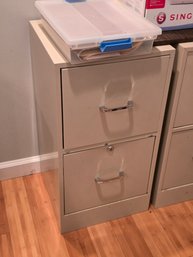 Vintage Two Drawer File Cabinet