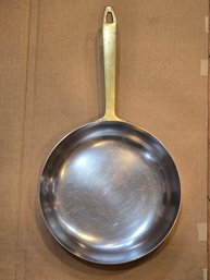 Vintage Paul Revere 1801 Copper Skillet Fry Pan Brass Handle 8.5'