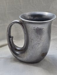 Vintage Wilton Columbia PA Armetale Mug Tankard Flared Rim Pewter Tone USA