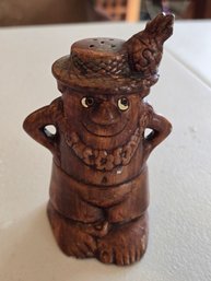 Vintage Treasure-Craft Hawaii Hula Figure Salt Shaker Maui Souvenir Ceramic Tiki Novelty