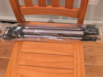 Vintage Ambico 54' Heavy Duty Video Tripod VHS-C 8mm Camcorder Camera Still NOS