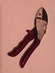 Vintage True Temper Tin Snips #A35T  Teflon Blade  Made In USA  Used