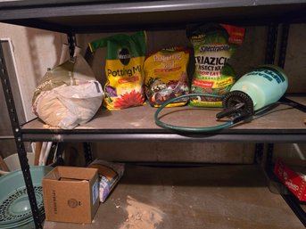 Garden Lawn Lot  Patio Sand, Miracle-Gro Potting Mix, Potting Soil, Spectracide Triazicide & Sprayer