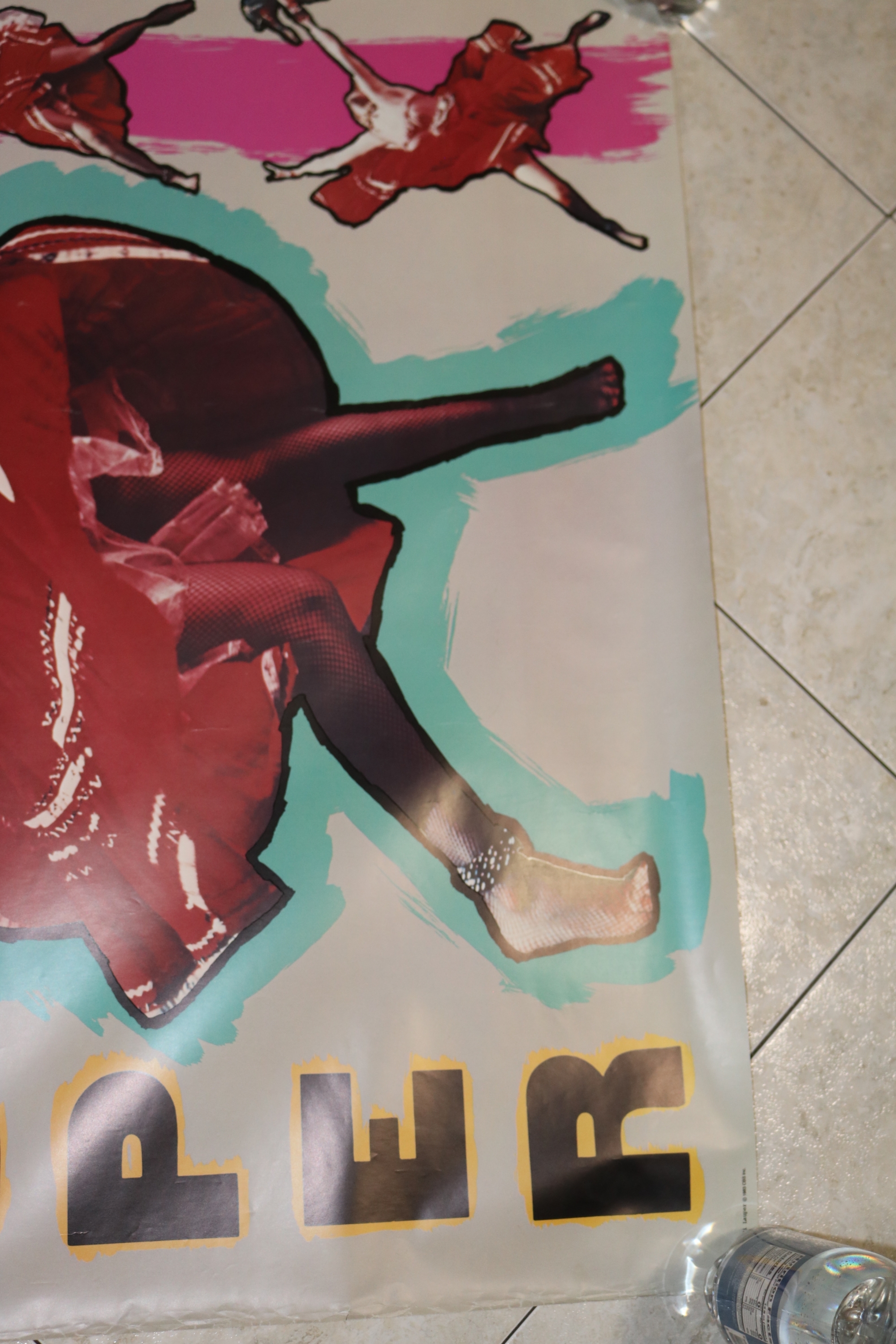 Vintage 1983 Cyndi Lauper- She's So Unusual Poster #2730