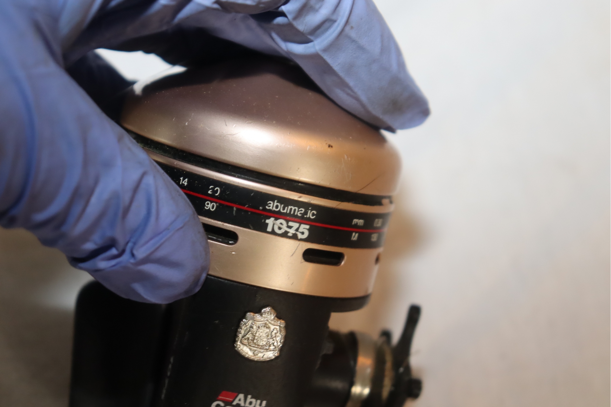 ABU Garcia ABUMATIC 1075 Fishing Reel Made In Japan Very Nice