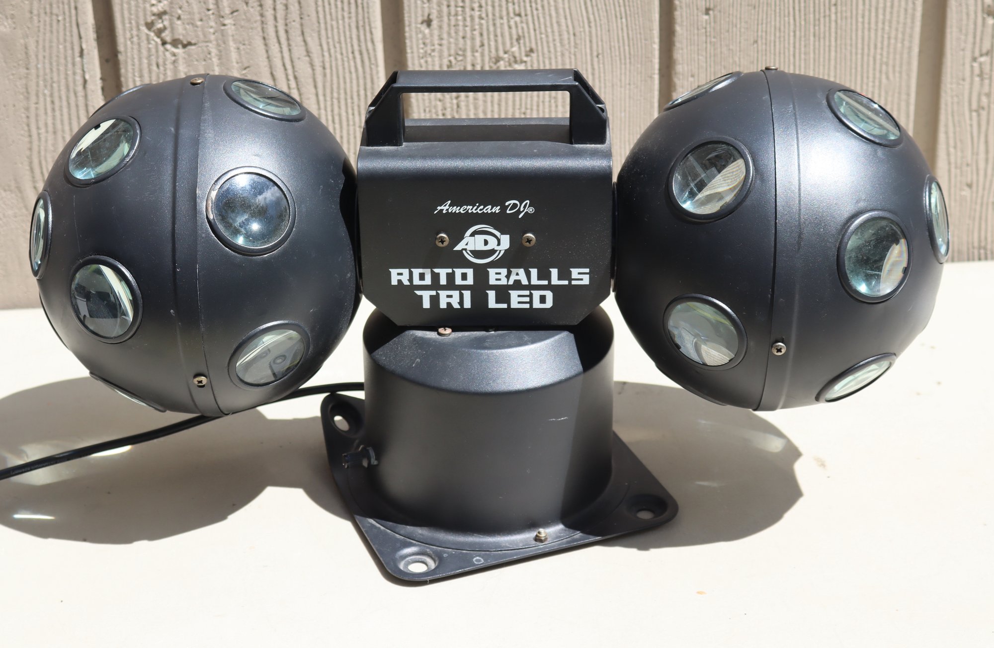 American DJ Roto Balls Tri LED #35576 | Auctionninja.com