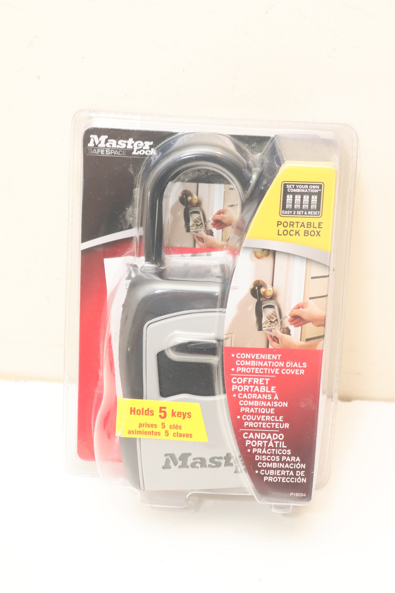 NEW Master Lock Key Lock Box, Outdoor Lock Box For House Keys, Key Safe ...