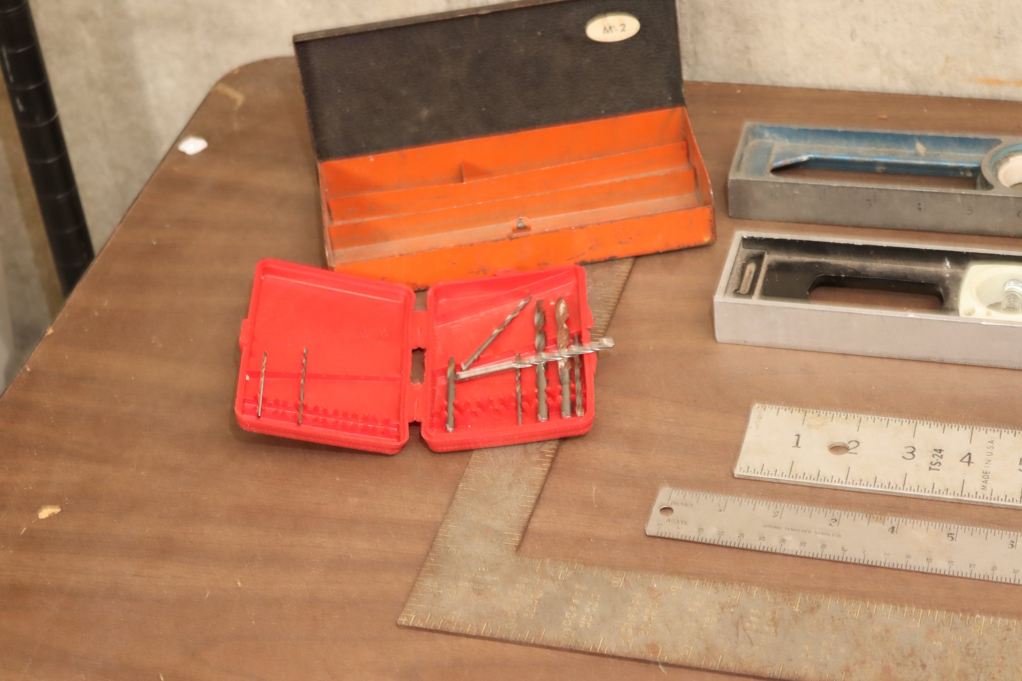 Levels, T-square Rulers, Crow Bar And Some Boxes (G-43) #31923 ...