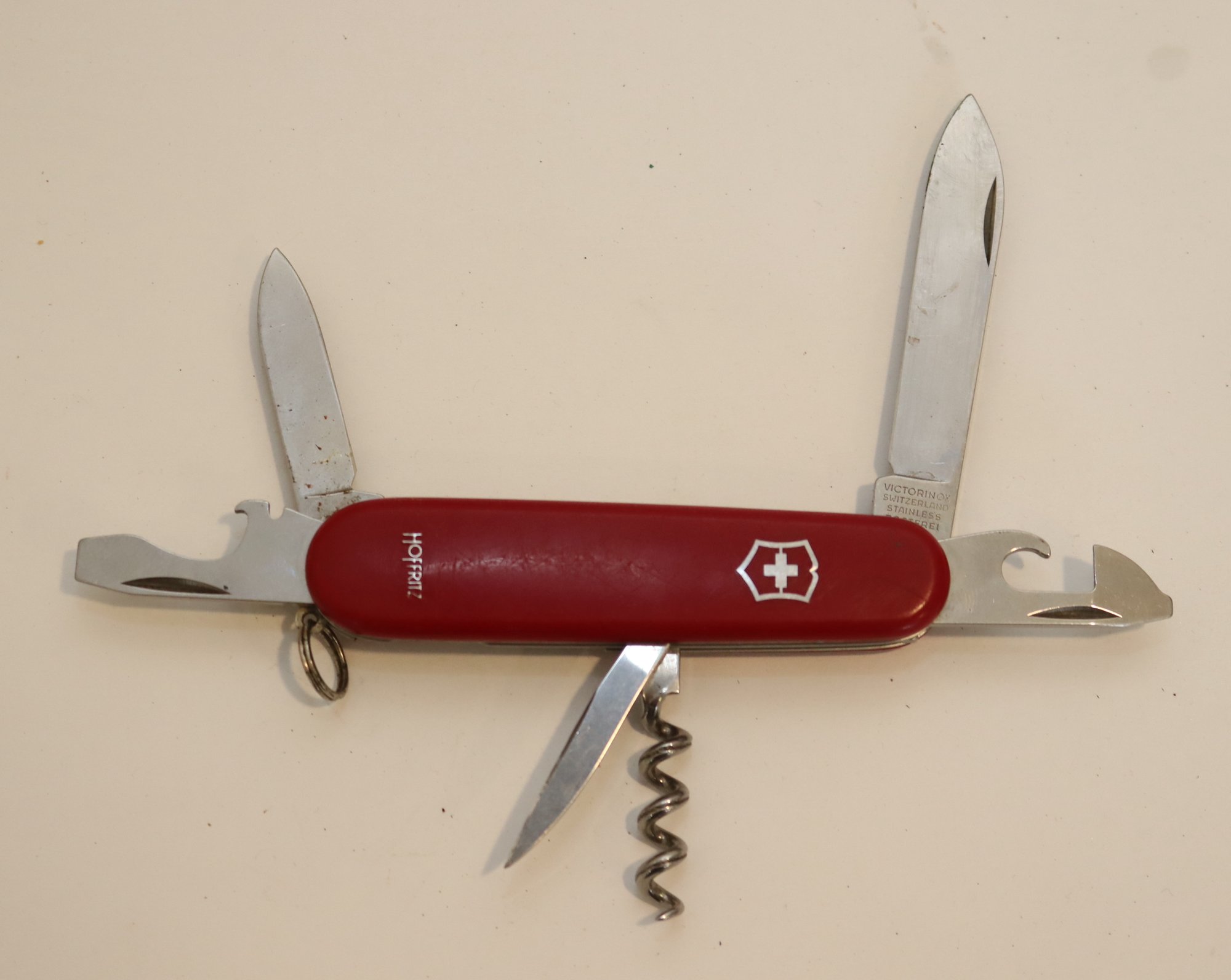 Vintage Hoffritz VICTORINOX SWISS ARMY KNIFE OFFICIER SUISSE 