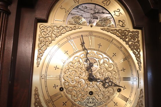 Sligh Grandfather Clock 1980 100th Anniversary Edition