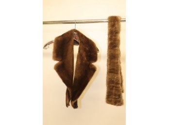 Mink Fur Collar Trim   (fur48)