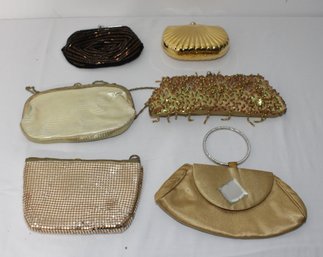 Assorted Evening Clutch, Handbag Purse Lot. (F-7)