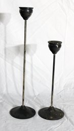 Vintage Duchin Creation  Sterling Silver Weighted 10' Candlesticks  (m-18)