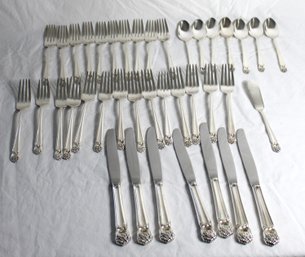 International Silver ETERNALLY YOURS SilverPlate Rogers Bros Knives, Fork Spoons. (M-20)& (A-25)