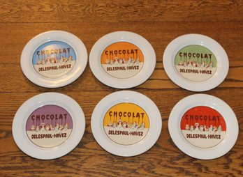 Pottery Barn Chocolate Plates
