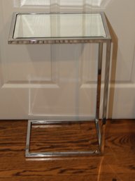 Small Mirrored Side Table