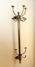 Brass Wall Hanging Coat Rack