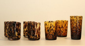 Leopard Bar Glasses