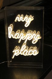 My Happy Place Sign