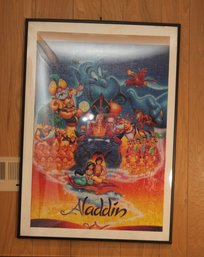 Aladdin Jigsaw Puzzle Framed