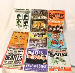 9 Beatles Metal Signs (B-15)