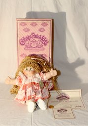 1984 Applause Cabbage Patch Kids 16' Porcelain Doll'Jessica Louise'